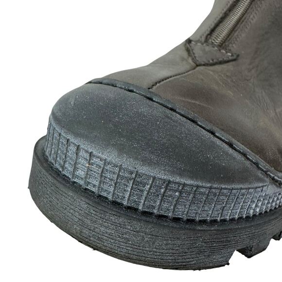 Lofina Gasoline Londra Sherpa Lined Zip Booties - Picture 6 of 12